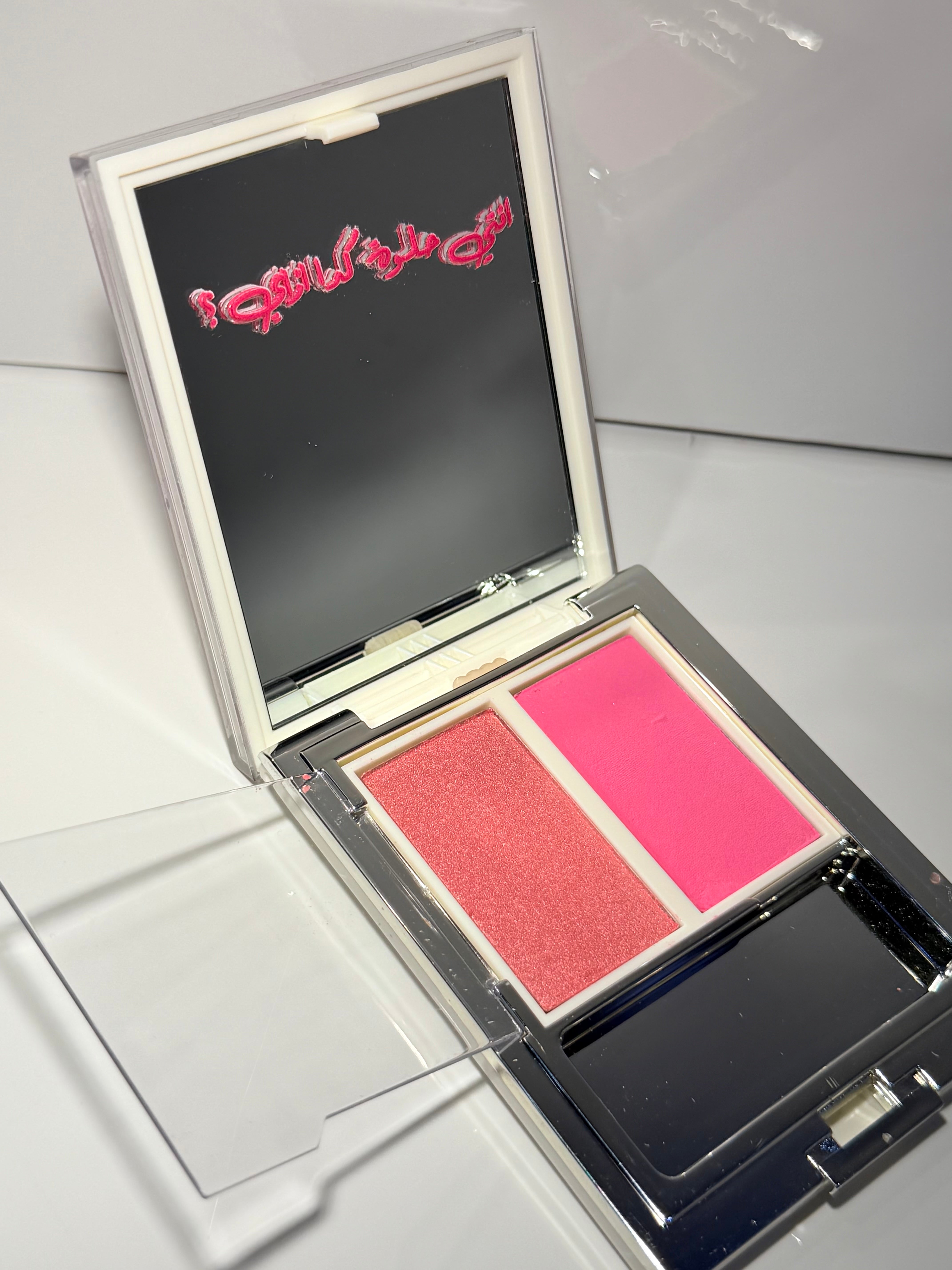 Blusher & highlighter cotton candy