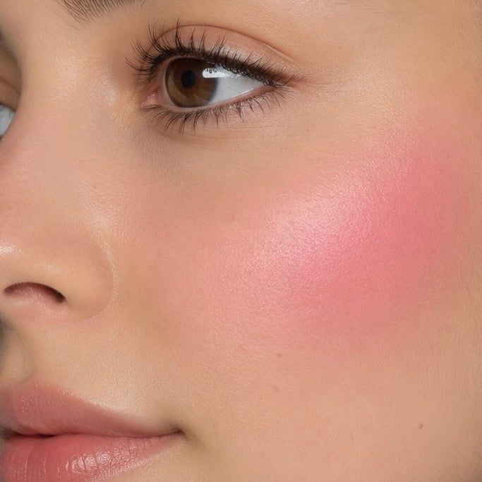 Blusher & highlighter cotton candy