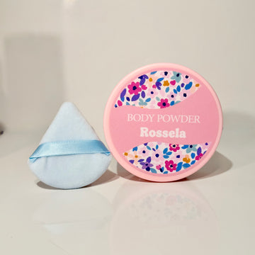 Rossela ( With Powder Puff ) Body powder