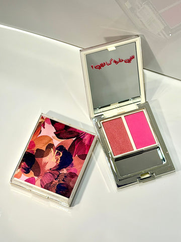 Blusher & highlighter cotton candy