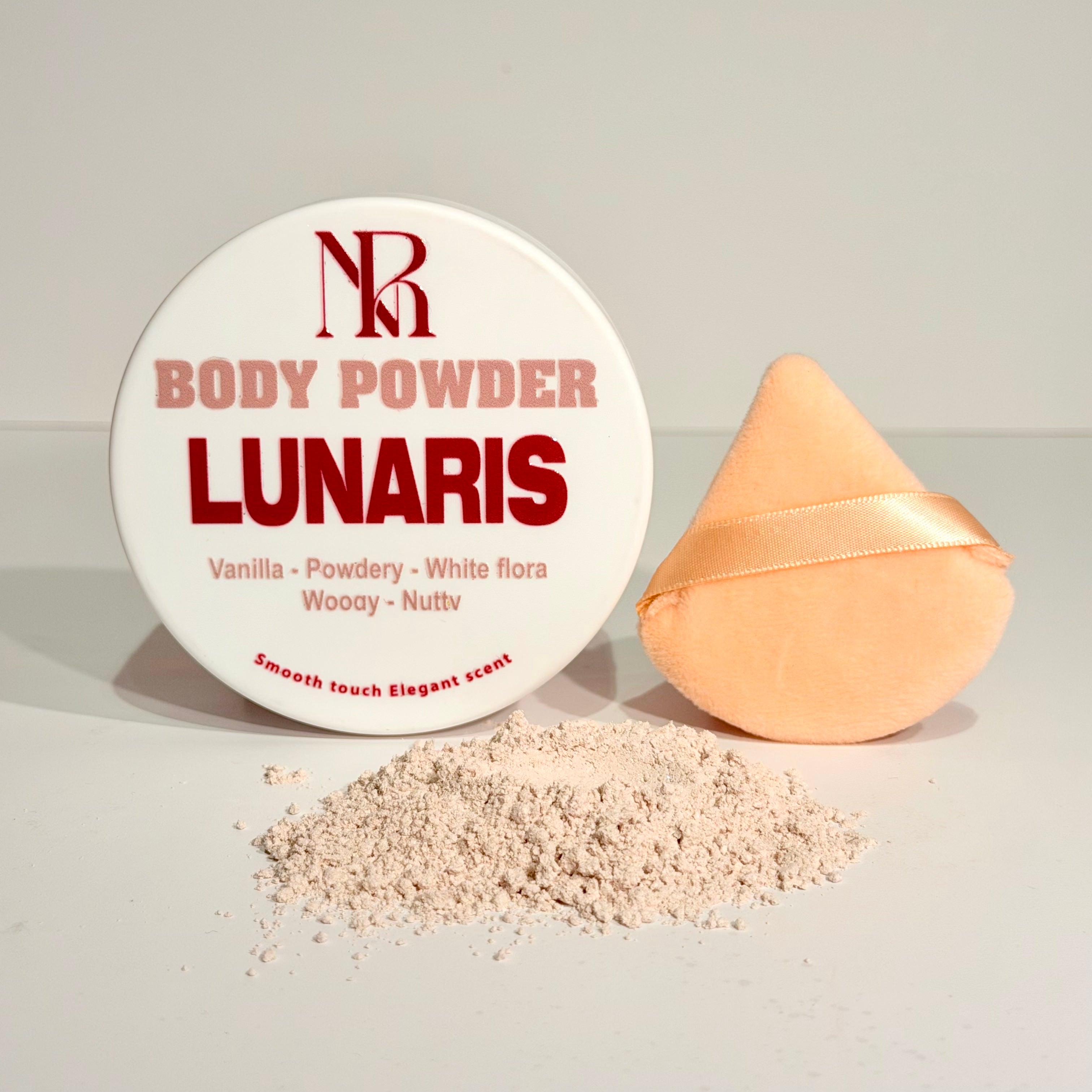 Lunaris ( With Powder Puff ) Body powder