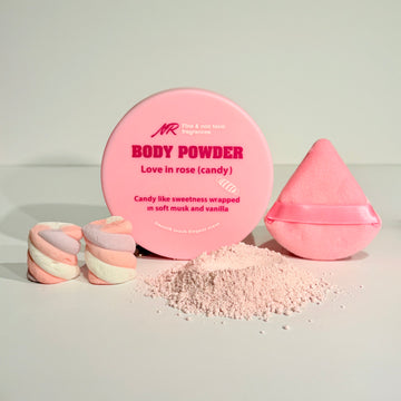 Love In Rose Candy ( With Powder Puff ) Body powder