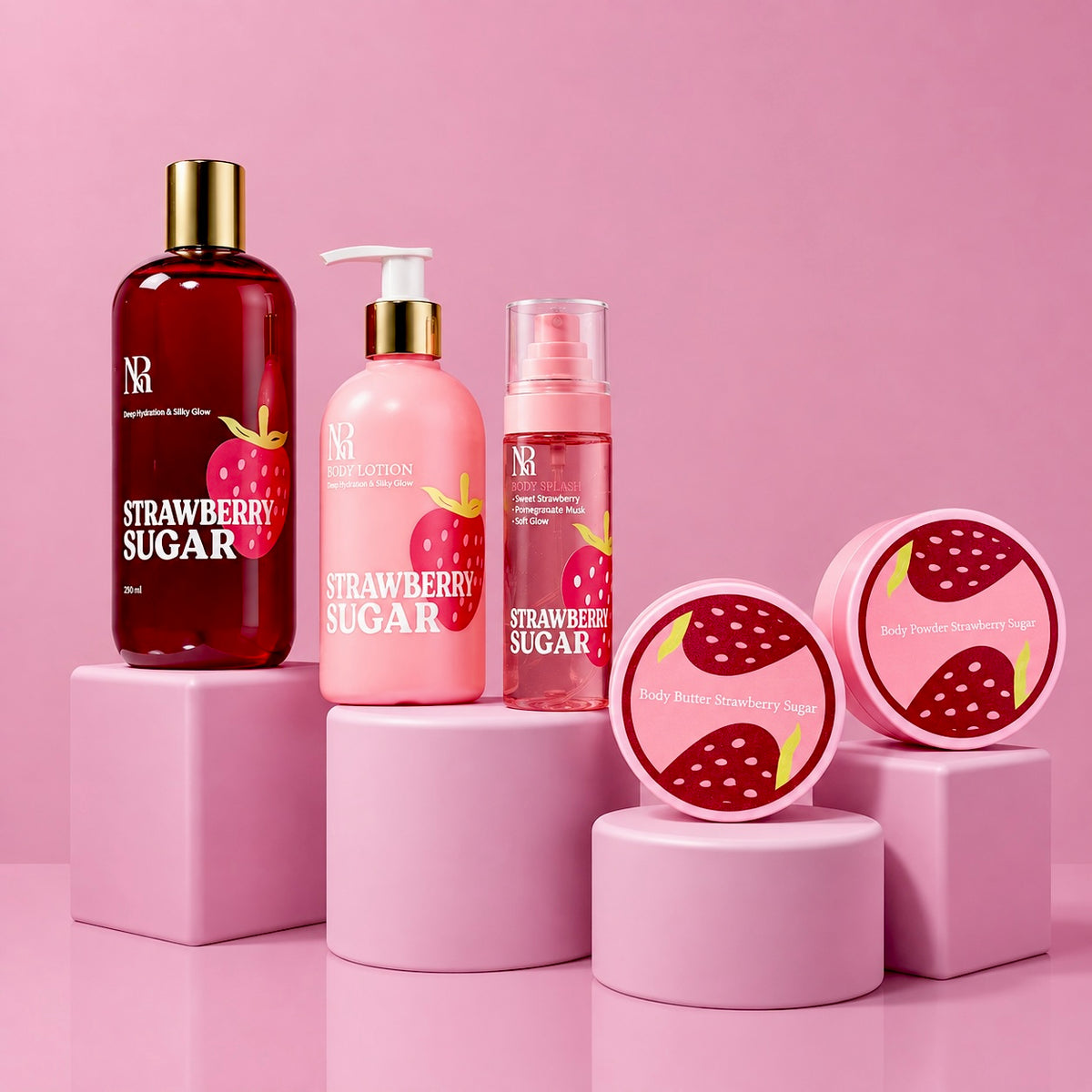 Strawberry Sugar Set
