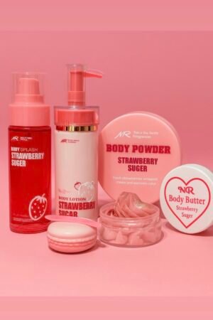 Set strawberry sugar