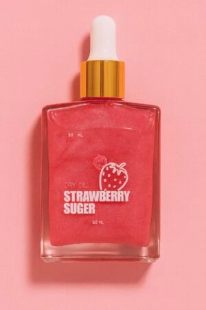 Dry oil strawberry sugar