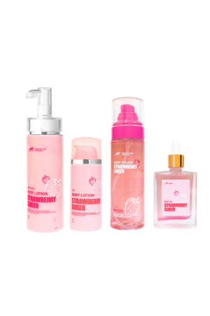 Set strawberry sugar