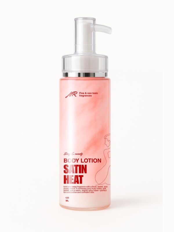 Body lotion satin heat