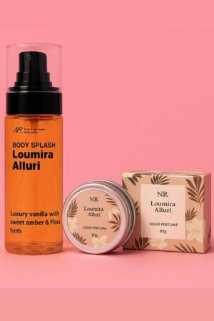 Loumira Alluri
( body splash & solid perfume )