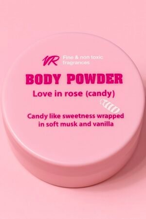 Body powder love in rose ( candy)