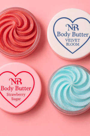 Body butter strawberry sugar & velvet bloom
